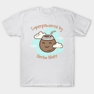 Superpowered by Yerba Mate v2 T-Shirt